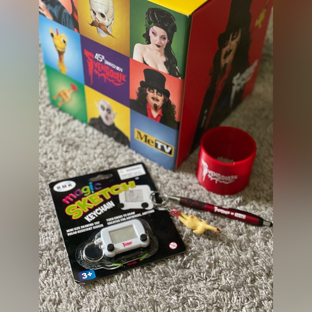 Svengoolie Anniversary Box Items 40th & 45th PLUS the Box